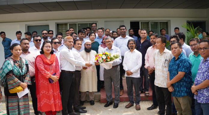 রাবিপ্রবিতে যোগদান করেছেন নবনিযুক্ত ভিসি ড.জয়নুল আবেদীন