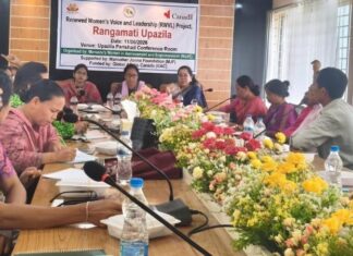 রাঙামাটি সদর উপজেলায় নারীর ক্ষমতায়নে উইভের নতুন প্রকল্পের সূচনা